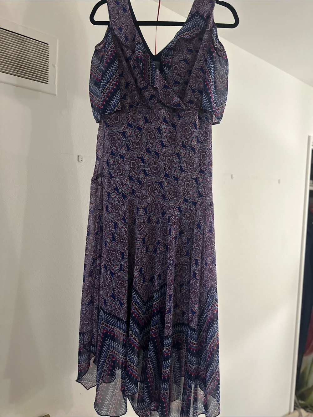 Rabbit Rabbit Rabbit Purple and Navy Maxi Dress - Picture 8 of 8